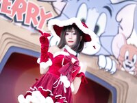 [Cosplay] 职业奶妈三水子 - 圣诞小裙子