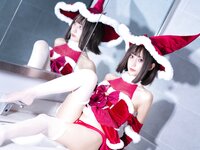 [Cosplay] 职业奶妈三水子 - 圣诞小裙子