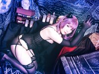 [Cosplay] 霜月shimo - NO.035 内衣 [16P-383MB]
