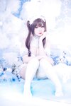 [Cosplay] 霜月shimo - NO.101 White Bear [16P-384MB]