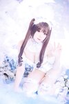 [Cosplay] 霜月shimo - NO.101 White Bear [16P-384MB]