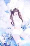 [Cosplay] 霜月shimo - NO.101 White Bear [16P-384MB]