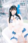 [Cosplay] 霜月shimo - NO.101 White Bear [16P-384MB]