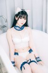 [Cosplay] 霜月shimo - NO.101 White Bear [16P-384MB]