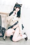 [Cosplay] 霜月shimo - NO.101 White Bear [16P-384MB]