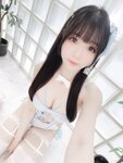 [Cosplay] 霜月shimo - NO.101 White Bear [16P-384MB]