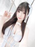 [Cosplay] 霜月shimo - NO.101 White Bear [16P-384MB]