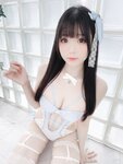 [Cosplay] 霜月shimo - NO.101 White Bear [16P-384MB]