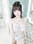 [Cosplay] 霜月shimo - NO.101 White Bear [16P-384MB]