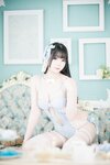 [Cosplay] 霜月shimo - NO.101 White Bear [16P-384MB]