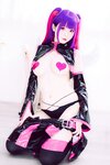 [Cosplay] 霜月shimo - NO.101 White Bear [16P-384MB]