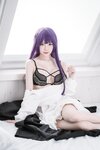 [Cosplay] Sally Dorasnow - Fern Black Lingerie