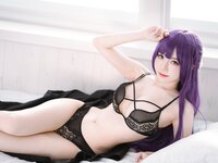 [Cosplay] Sally Dorasnow - Fern Black Lingerie