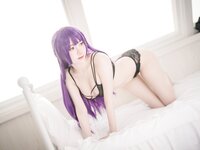 [Cosplay] Sally Dorasnow - Fern Black Lingerie