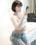 Kang In-kyung (강인경) - White T-Shirt and Jeans Concept