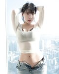 Kang In-kyung (강인경) - White T-Shirt and Jeans Concept