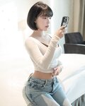 Kang In-kyung (강인경) - White T-Shirt and Jeans Concept