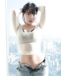 Kang In-kyung (강인경) - White T-Shirt and Jeans Concept