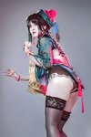 [Cosplay] 半半子 - 玉玲瓏 僵尸娘
