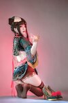 [Cosplay] 半半子 - 玉玲瓏 僵尸娘