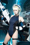 [Cosplay] 三無人型 - 蔚蓝档案 飞鸟马时兔女郎