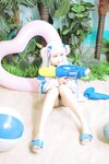 [Cosplay] Momo 慕慕 - Hololive Gura 鲨鱼制服