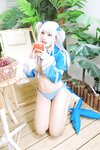 [Cosplay] Momo 慕慕 - Hololive Gura 鲨鱼制服