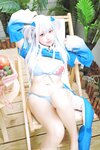 [Cosplay] Momo 慕慕 - Hololive Gura 鲨鱼制服