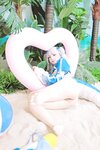 [Cosplay] Momo 慕慕 - Hololive Gura 鲨鱼制服