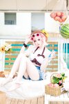 [Cosplay] 焖焖碳 - 明日方舟 澄闪泳装