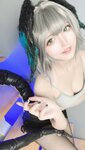 [Cosplay] 山崎雷纳 - 阿克奈兹霍尔海亚竖毛衣