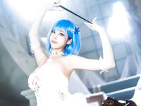 [Cosplay] 蜜汁猫裘 - 碧蓝航线 恰巴耶夫白骑兵