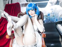 [Cosplay] 蜜汁猫裘 - 碧蓝航线 恰巴耶夫白骑兵