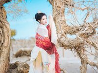 [Cosplay] 桜桃喵 – 惊鸿 [15P-375MB]