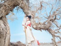 [Cosplay] 桜桃喵 – 惊鸿 [15P-375MB]