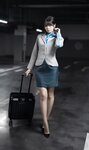 [Cosplay] 轩萧学姐 - 空姐车库