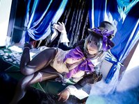 [Cosplay] 九曲Jean - 碧蓝航线 柴郡 绚烂夜梦