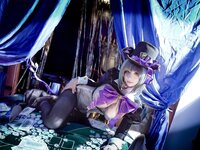 [Cosplay] 九曲Jean - 碧蓝航线 柴郡 绚烂夜梦