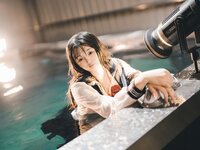 [Cosplay] 落落Raku - 水泳馆
