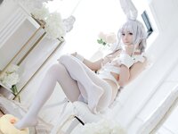[Cosplay] 喜欢爱理吗 - 碧蓝航线 恶毒 白兔
