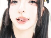 [Cosplay] 萝莉神楽板真冬之黑猫诱惑