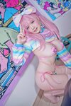 [Cosplay] 阿半今天很开心 - 粉色双马尾