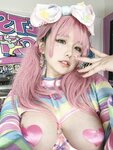 [Cosplay] 阿半今天很开心 - 粉色双马尾