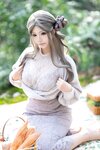[Cosplay] yuuhui玉汇 2025年5月 – 太太的春游计划 [131P2V-1.25GB]