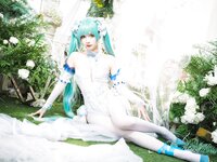 [Cosplay] Wanxi 挽希 - Miku The Butterfly Flower Fairy miku粉蝶花精灵