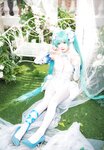[Cosplay] Wanxi 挽希 - Miku The Butterfly Flower Fairy miku粉蝶花精灵
