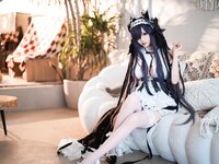 [Cosplay] 面饼仙儿 - 碧蓝航线 奥古斯特 女仆