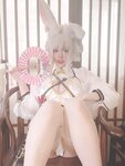 [Cosplay] NinJa 阿寨寨 - White Rabbit 肉肉大白兔
