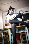 [Cosplay] 桜井宁宁 - 失眠冲剂 JK猫耳