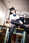 [Cosplay] 桜井宁宁 - 失眠冲剂 JK猫耳